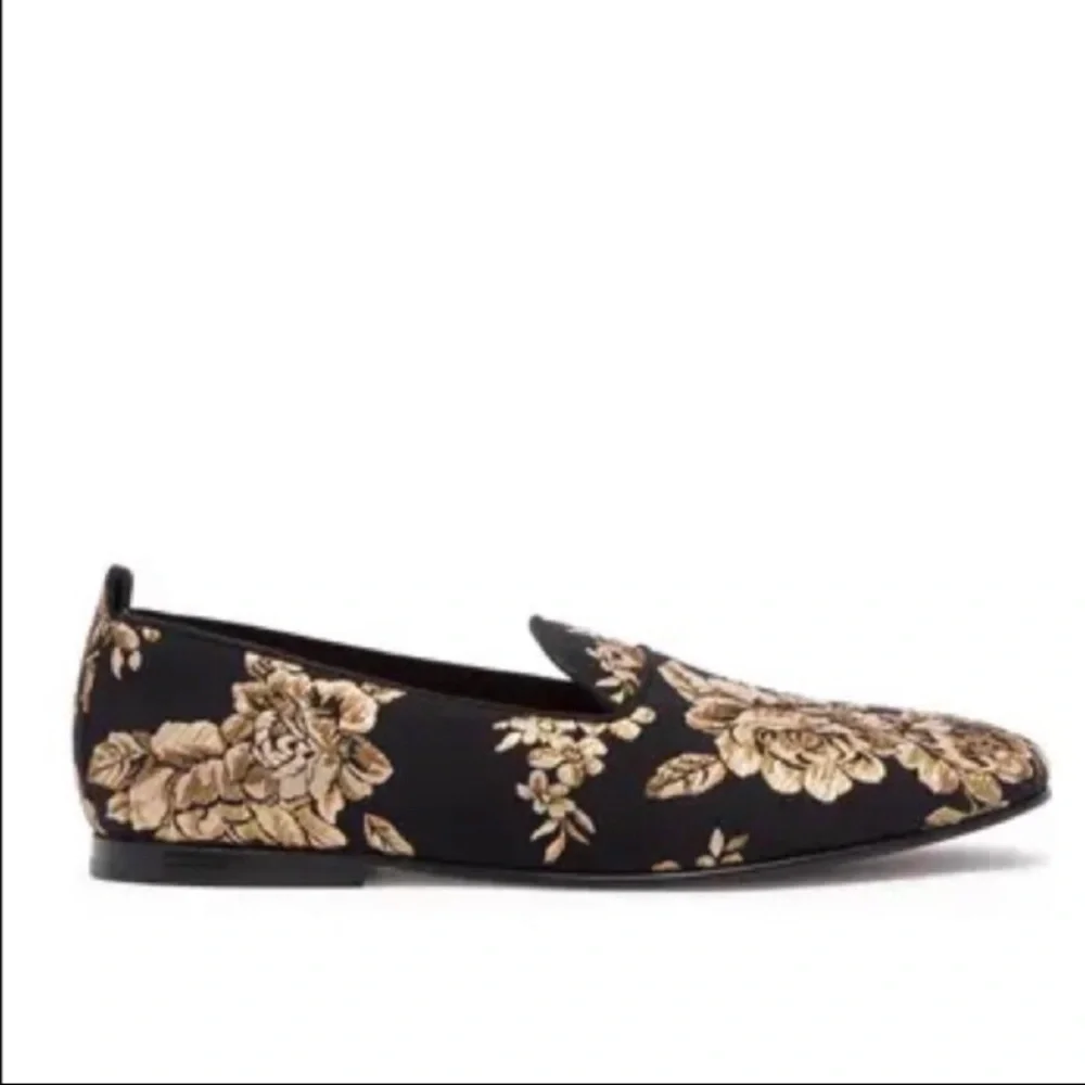 Dolce&Gabbana Authentic Embroidered Slip On Dress Shoes - Picture 5 of 14